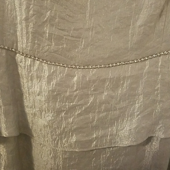 Nipon Boutique Silver Dress & Coat